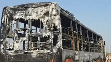 20 killed as passenger bus catches fire in Rajasthan