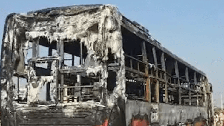 20 killed as passenger bus catches fire in Rajasthan