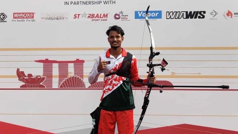Alif clinches gold for Bangladesh at Asian Cup archery