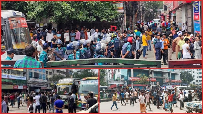 Autorickshaw drivers continue road blockade for 2nd day in capital