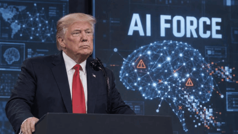 Trump announces ‘AI Force’ to oversee rapidly growing technology
