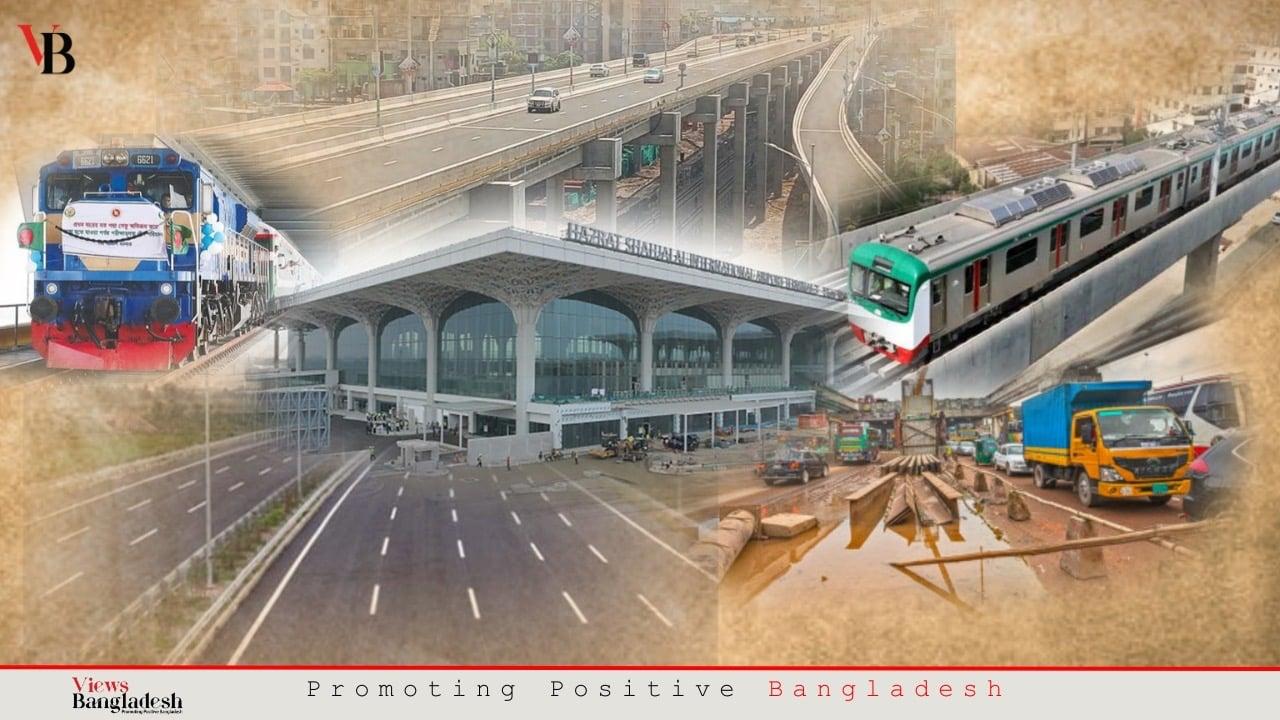 Improvement in transport infrastructure amid political instability