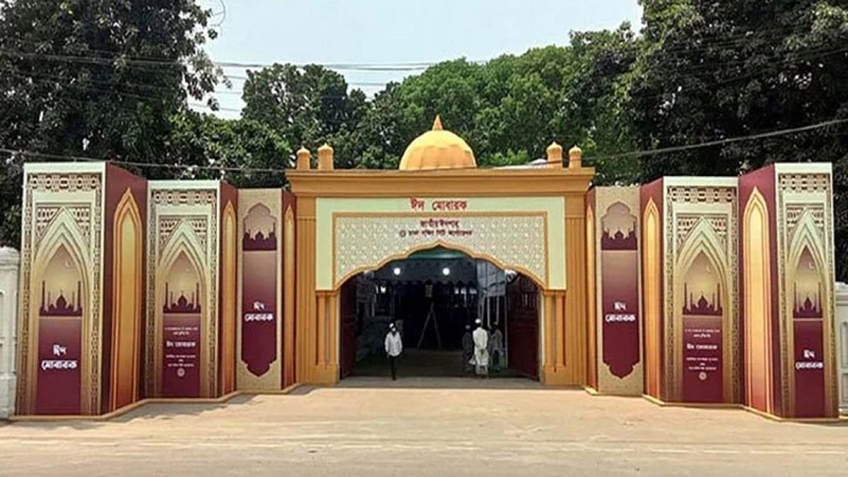 Eid jamaat to be held at 8:30am at National Eidgah