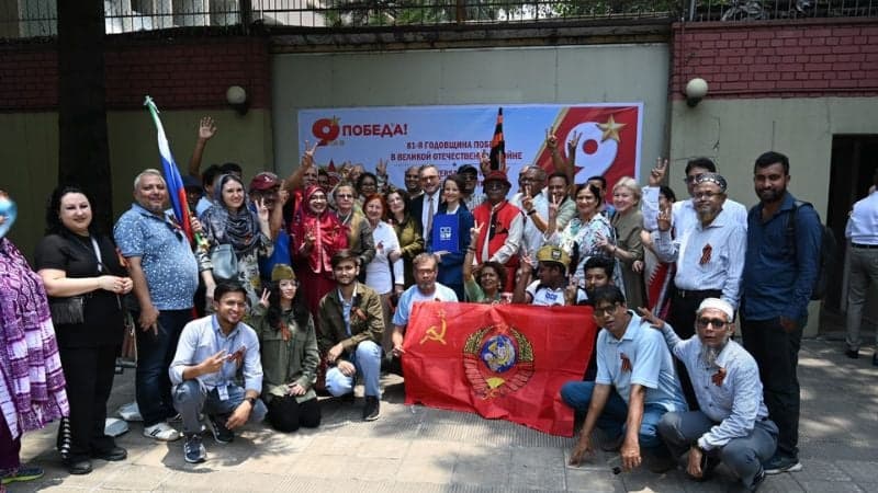 Russian Embassy in Dhaka marks 81st  Victory Day with commemorative events