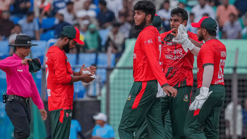 Bangladesh handed 197-run challenge in series-saving second T20I