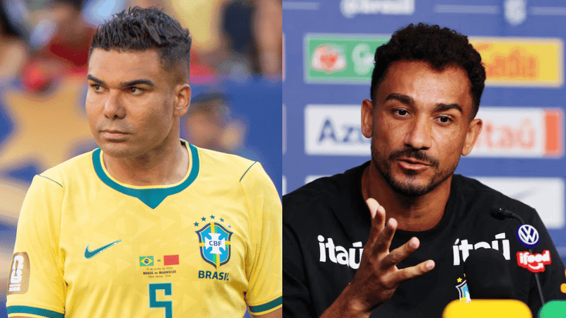 Casemiro, Danilo set to retire from Brazil national team