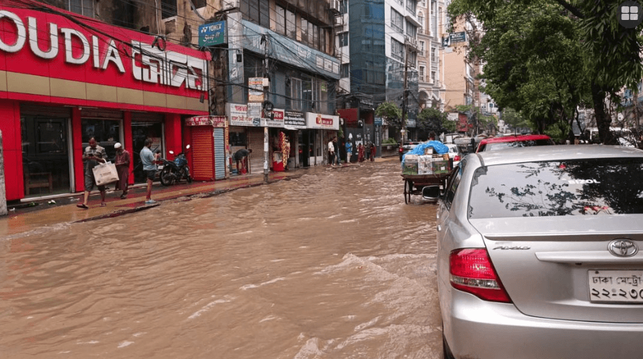Dhaka records 97mm rainfall in 24 hours