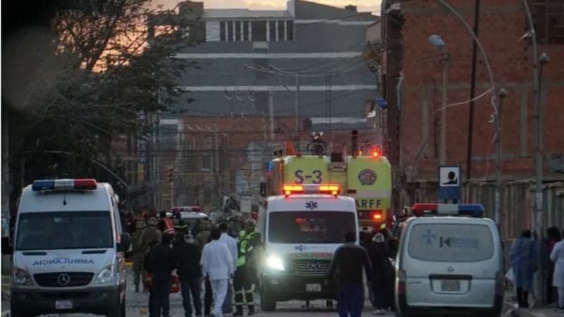 Explosion at Bolivia military base kills 10, dozens injured