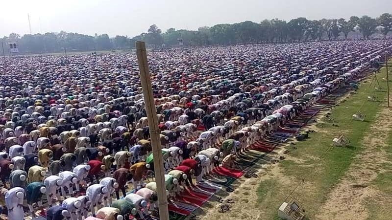 Country's largest Eid congregation held at Dinajpur