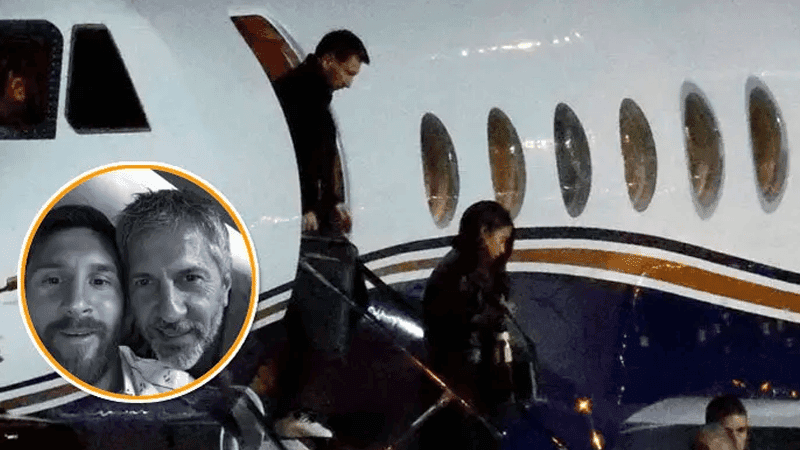 Messi in Rosario to bid final farewell to his father