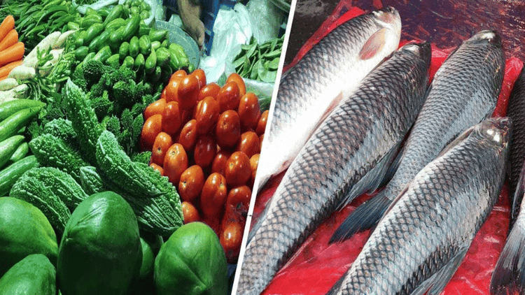 Vegetable, fish prices climb as floods, rain disrupt supply