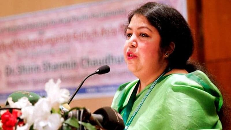 What DMP said about Shirin Sharmin's arrest