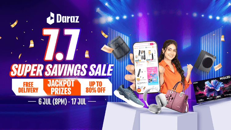 Daraz 7.7 super savings sale brings unbeatable deals