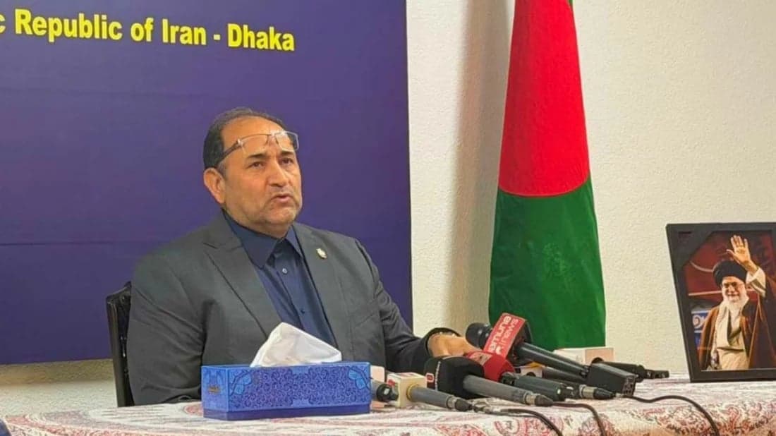 Tehran seeking support as victim, not military aid: Envoy