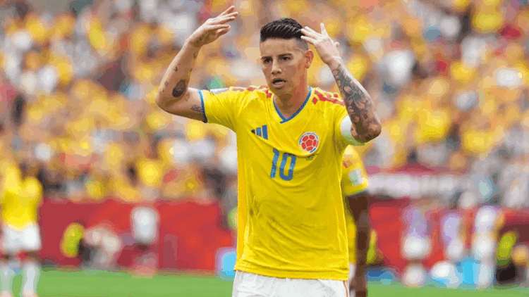 James Rodríguez calls time on Colombia career