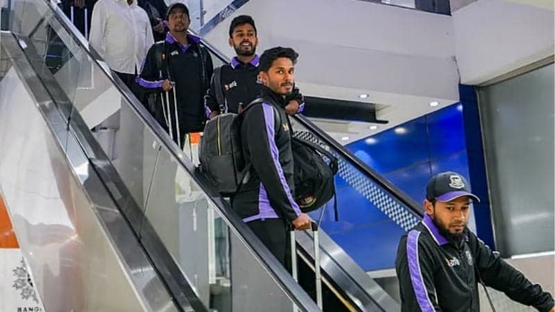 Tigers return home after landmark Test triumph over Australia