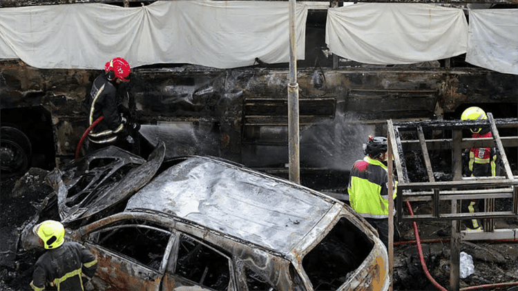 Eight killed in train-bus collision in Thailand