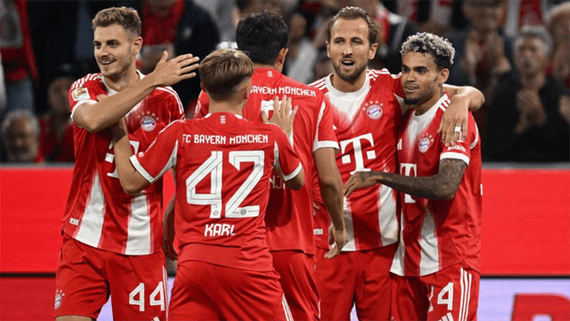 Harry Kane’s hat-trick powers Bayern to 6–0 victory