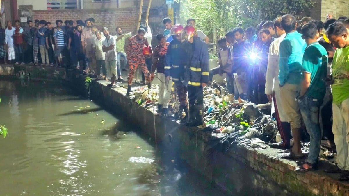 Six-month-old baby still missing after falling into canal in Chattogram