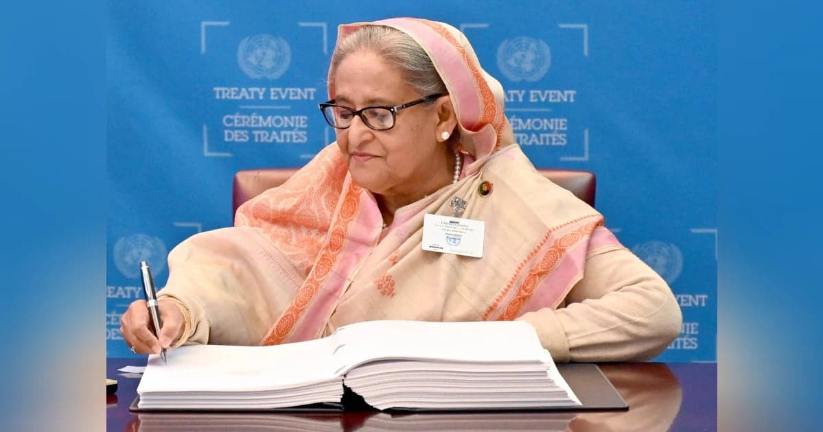 PM signs “High Sea” treaty BBNJ