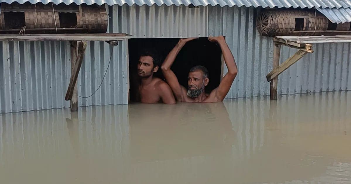 Over 60, 000 people marooned as floods in Kurigram deteriorate