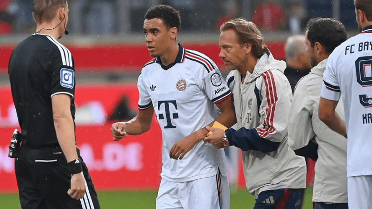 Musiala collapsed on the pitch twice in four days