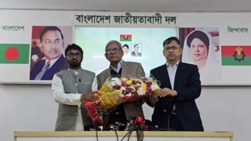 Gono Odhikar Parishad leader Rashed Khan joins BNP