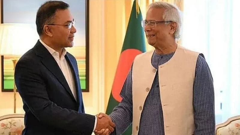 Tarique Rahman at Jamuna with family to meet CA Yunus