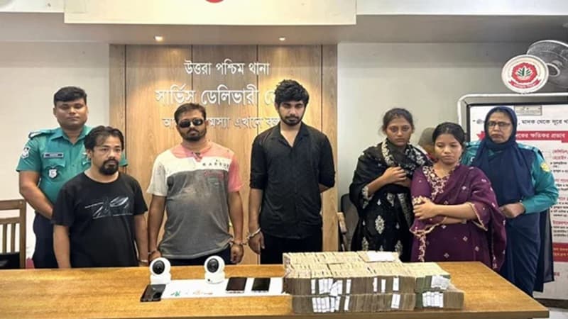উত্তরায় অপহরণ চক্রের ৫ সদস্য গ্রেপ্তার, শিক্ষার্থী উদ্ধার