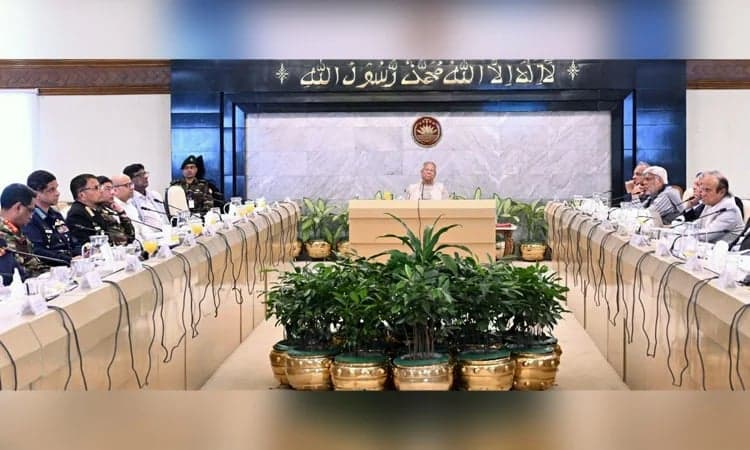 High-level meeting reviews law, order situation ahead of polls