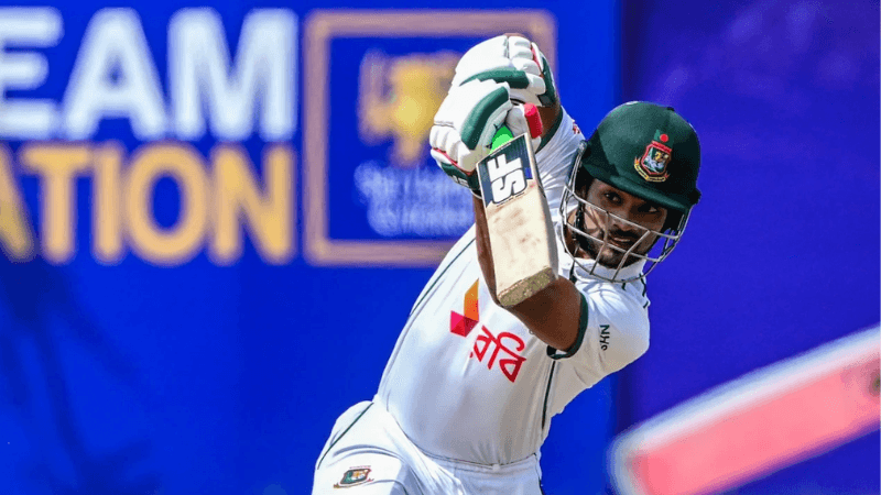 Shanto reappointed Bangladesh Test captain for two years