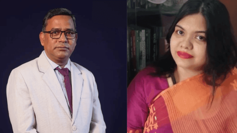 Sheikh Hasina’s image in national anthem video, two NSTU teachers show-caused