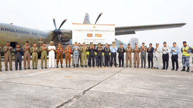 Bangladesh sends relief aid to cyclone and flood victims in Sri Lanka