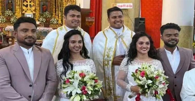 Twin grooms, twin brides, twin priests: Kerala's one-of-a-kind wedding goes viral