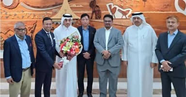 Qatar's labour minister arrives in Dhaka on two-day visit