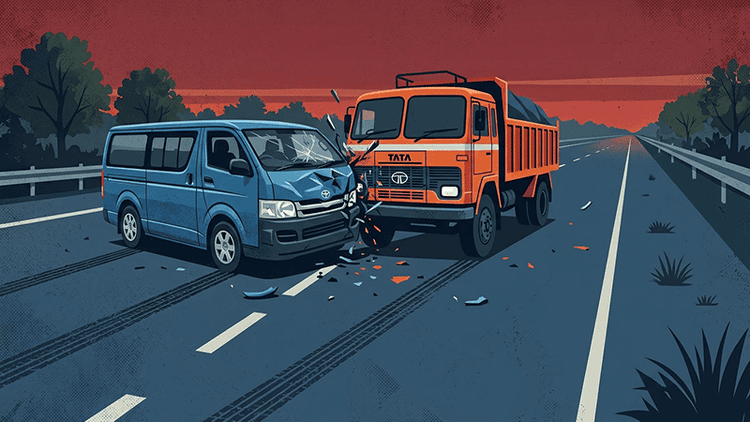 Two killed, seven injured in microbus-truck collision in Bogura