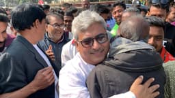 Milon connects with constituents after victory, showered with supporters' love
