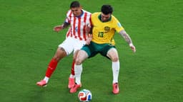 Paraguay hold Australia 0-0 in first half