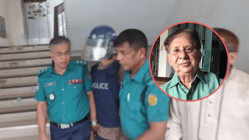 Shamsher Mobin Chowdhury sent to jail