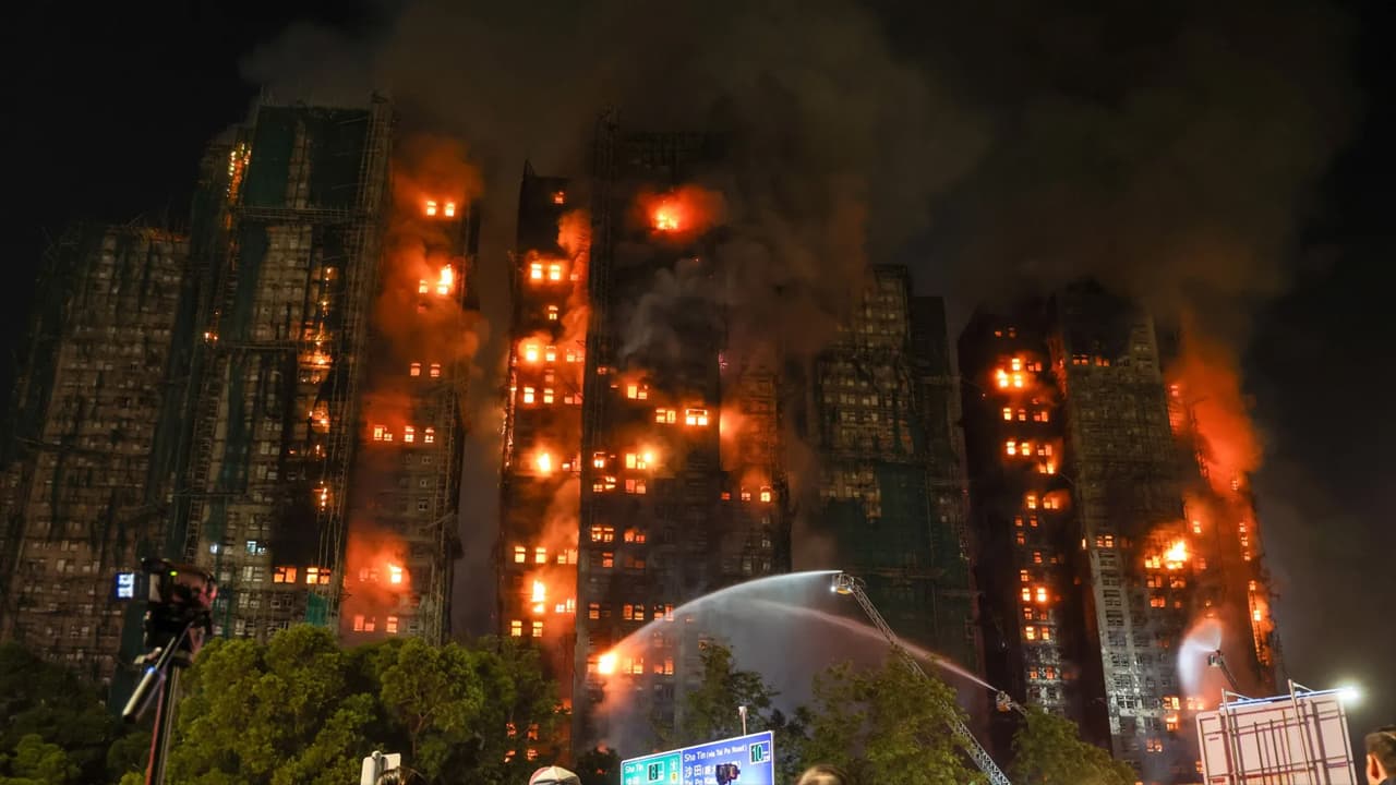 Hong Kong fire finally under control, death toll rises to 94