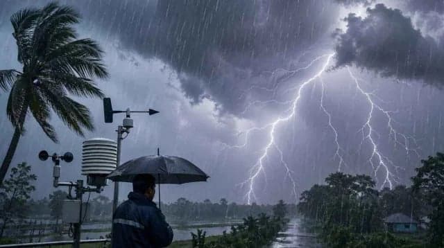 Thunderstorms likely in northern, northeastern part of country