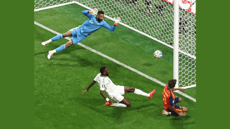 Yamal strikes in 10th minute to put Spain ahead