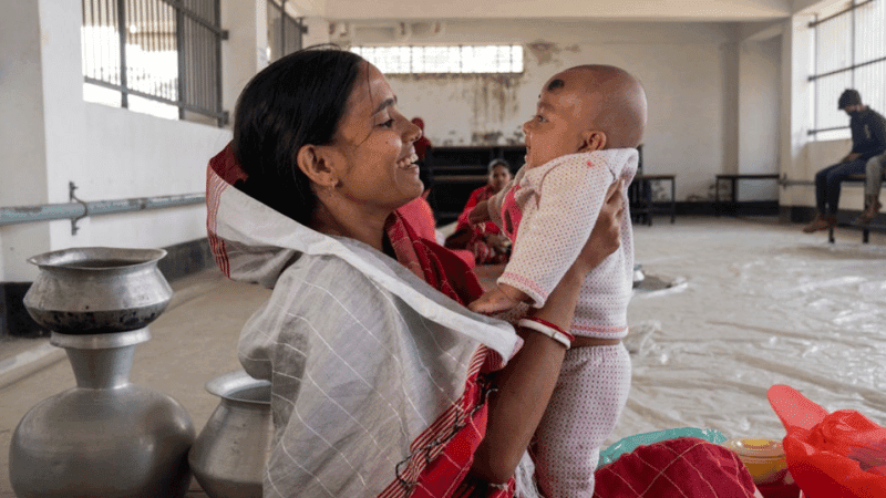 45% of Bangladeshi infants still missing out on adequate breastfeeding