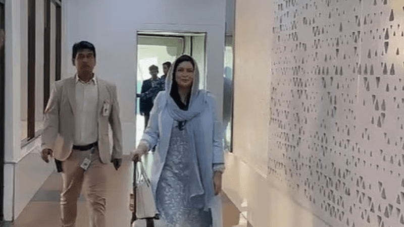 Zubaida Rahman reaches Dhaka