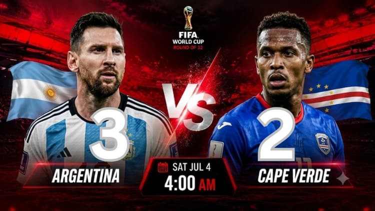 Argentina vs Cape Verde—World Cup: Live score and match stats