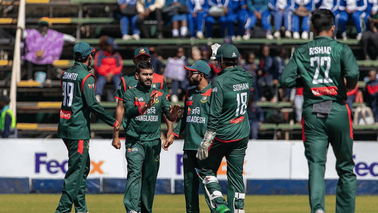 Bangladesh fined for slow-over rate in Harare
