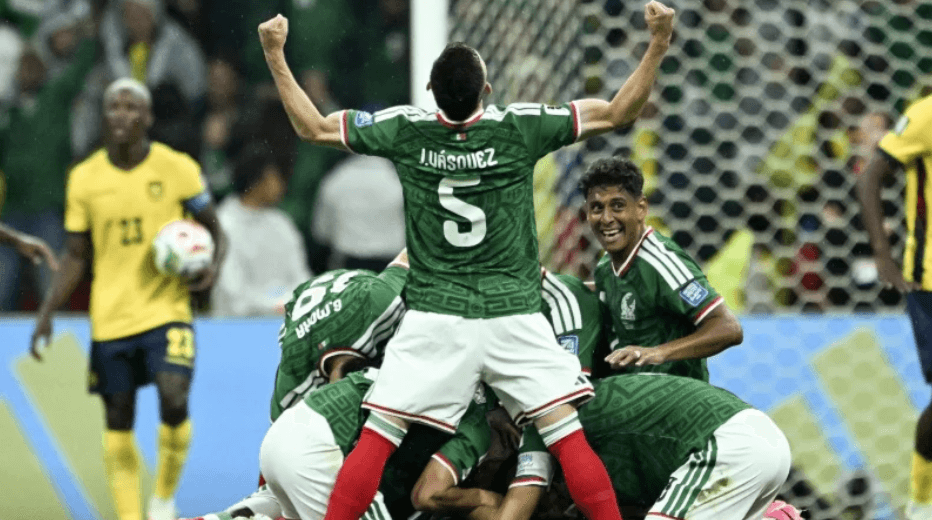 Mexico end knockout hoodoo, secure WC Last 16 spot with 2-0 win over Ecuador