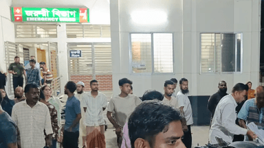 Two motorcyclists killed in bus collision in Faridpur