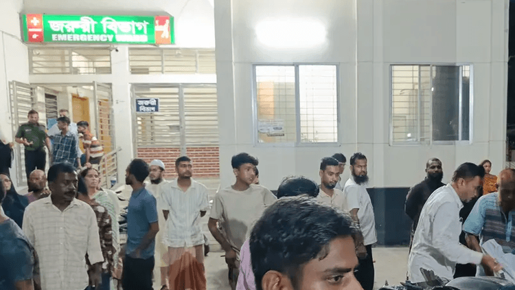 Two motorcyclists killed in bus collision in Faridpur