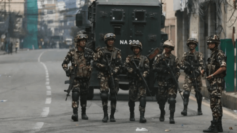 2 prisoners killed in army firing in Nepal